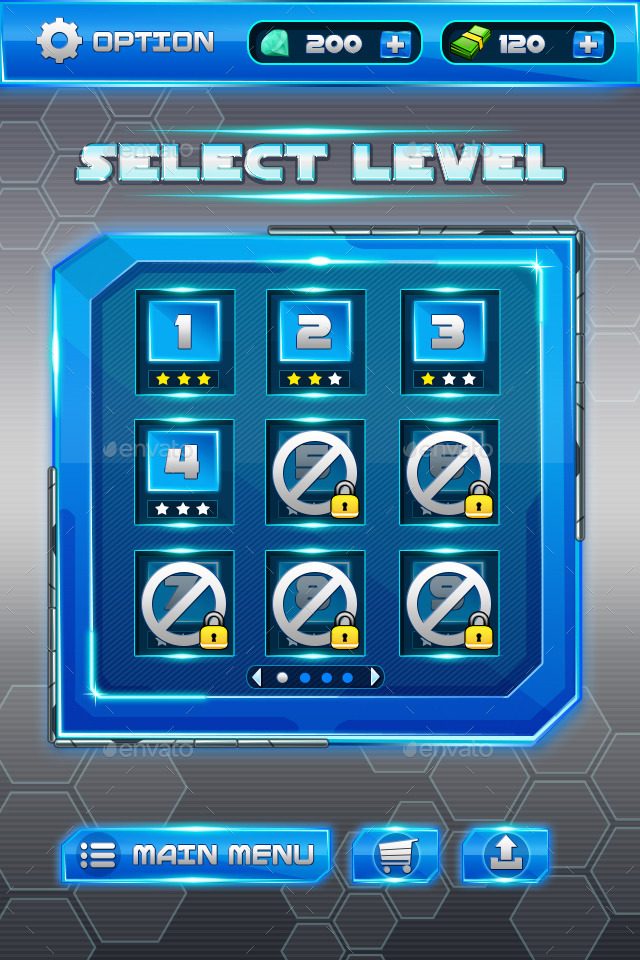 Outer Space Game Kit , Game Assets GraphicRiver